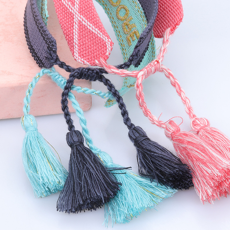 Embroidered Wrist Strap 6