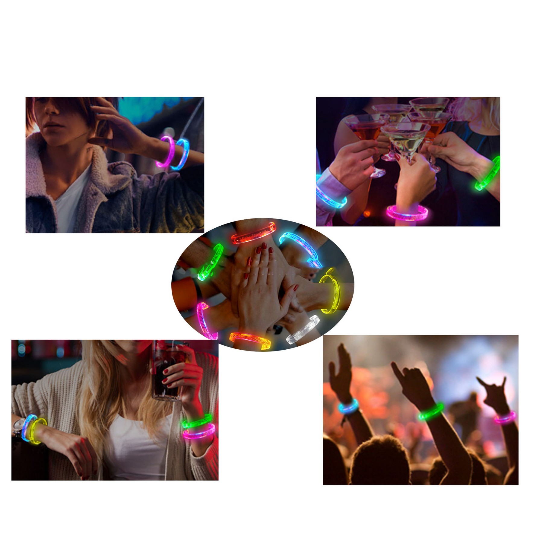 Led Flashing Bracelets 2