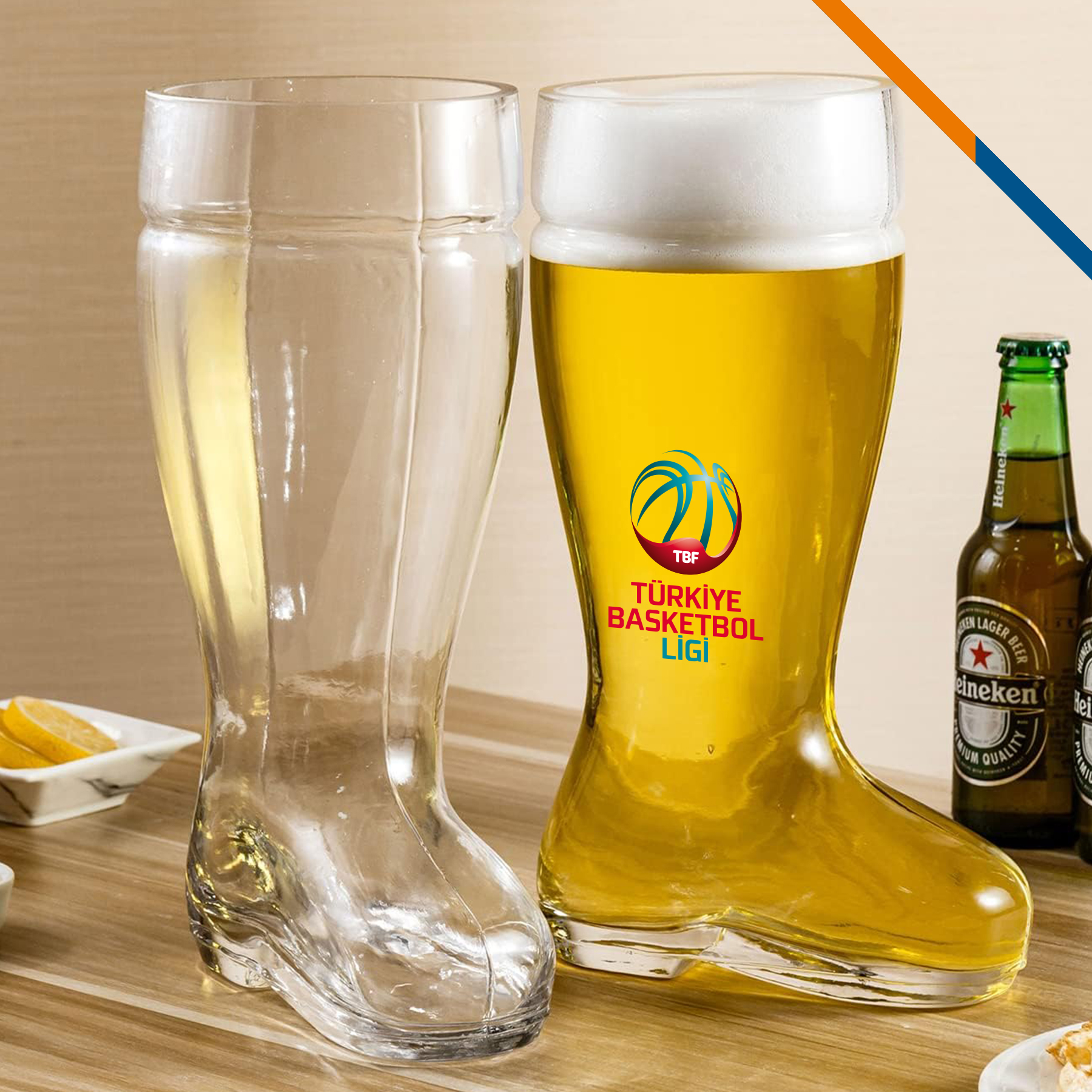 Ulrica Boot Beer Glasses - 44 OZ. 1
