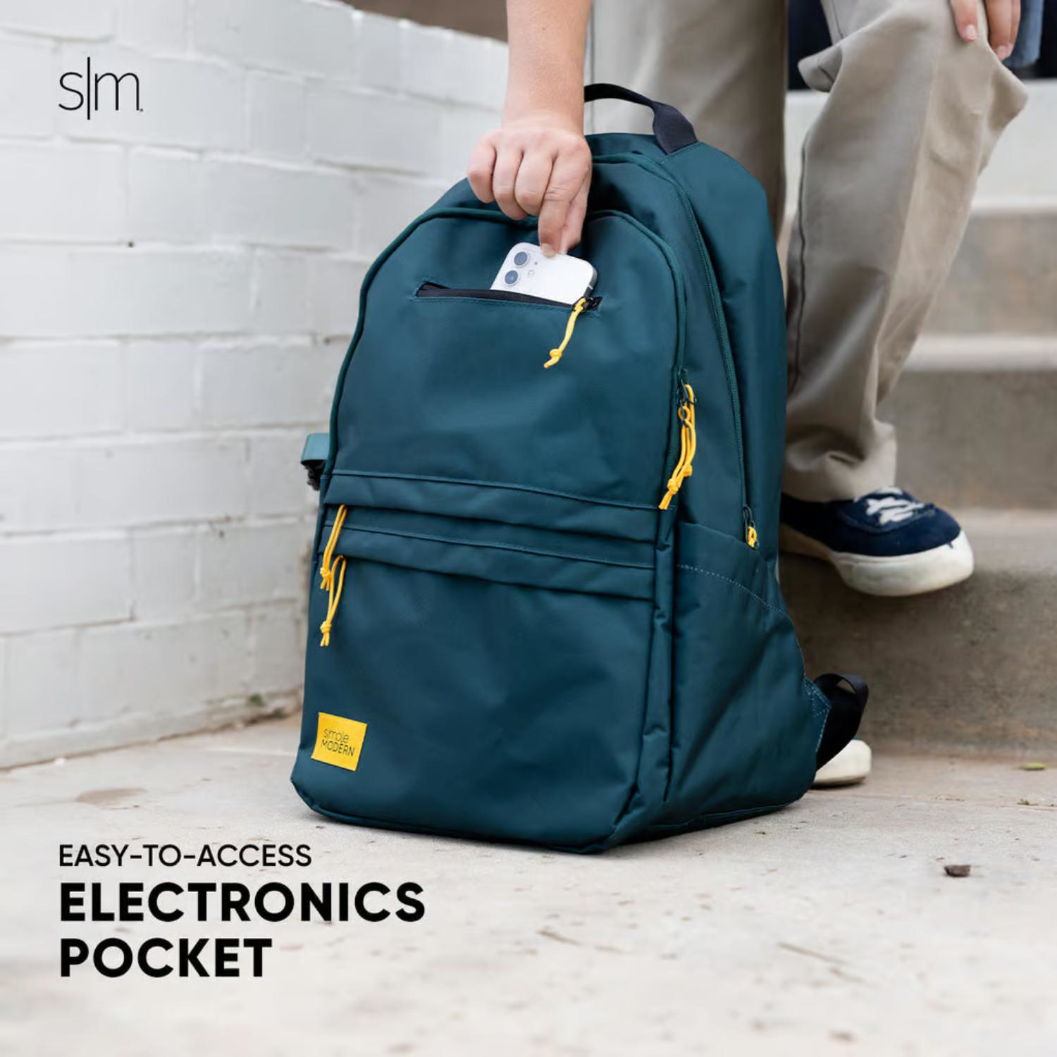 Simple Modern® Recycled 25L Ellis 16" Laptop Backpack 3