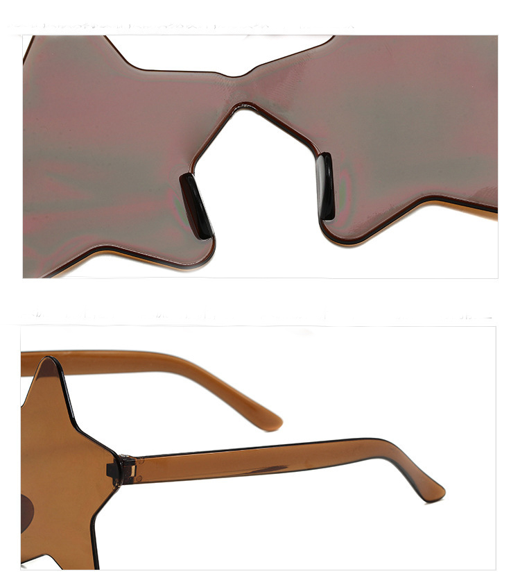 Star Rimless Sunglasses 2