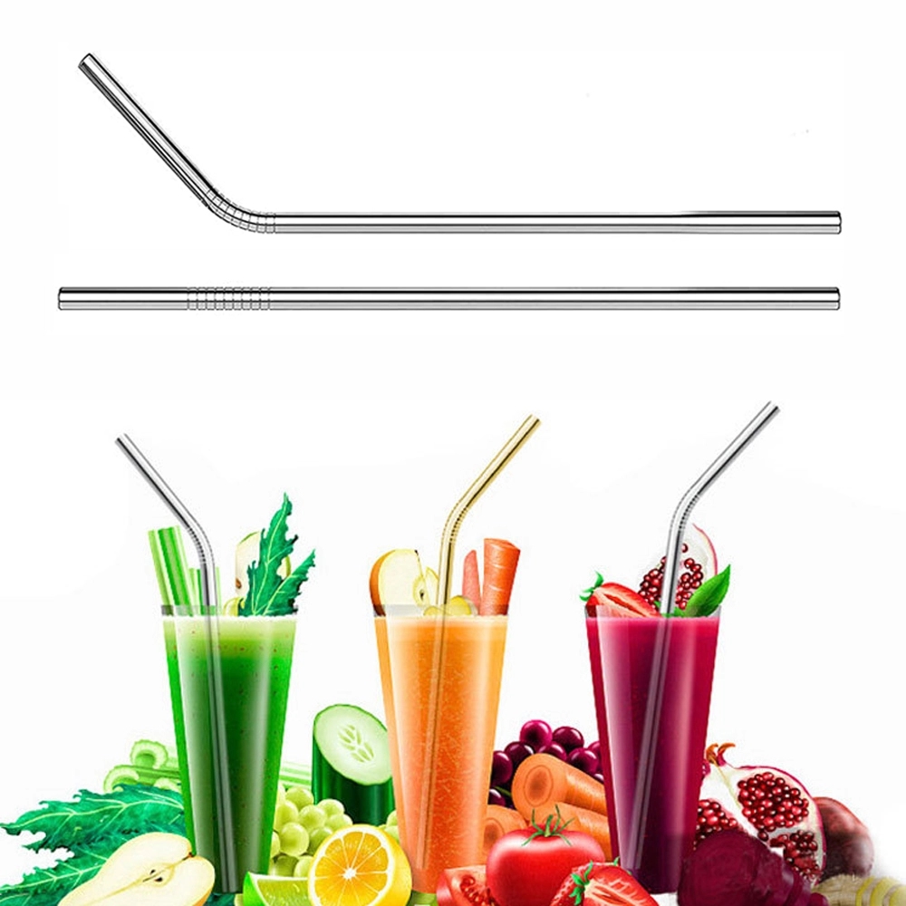 Stainless Steel Straw Set(White Bag) 3