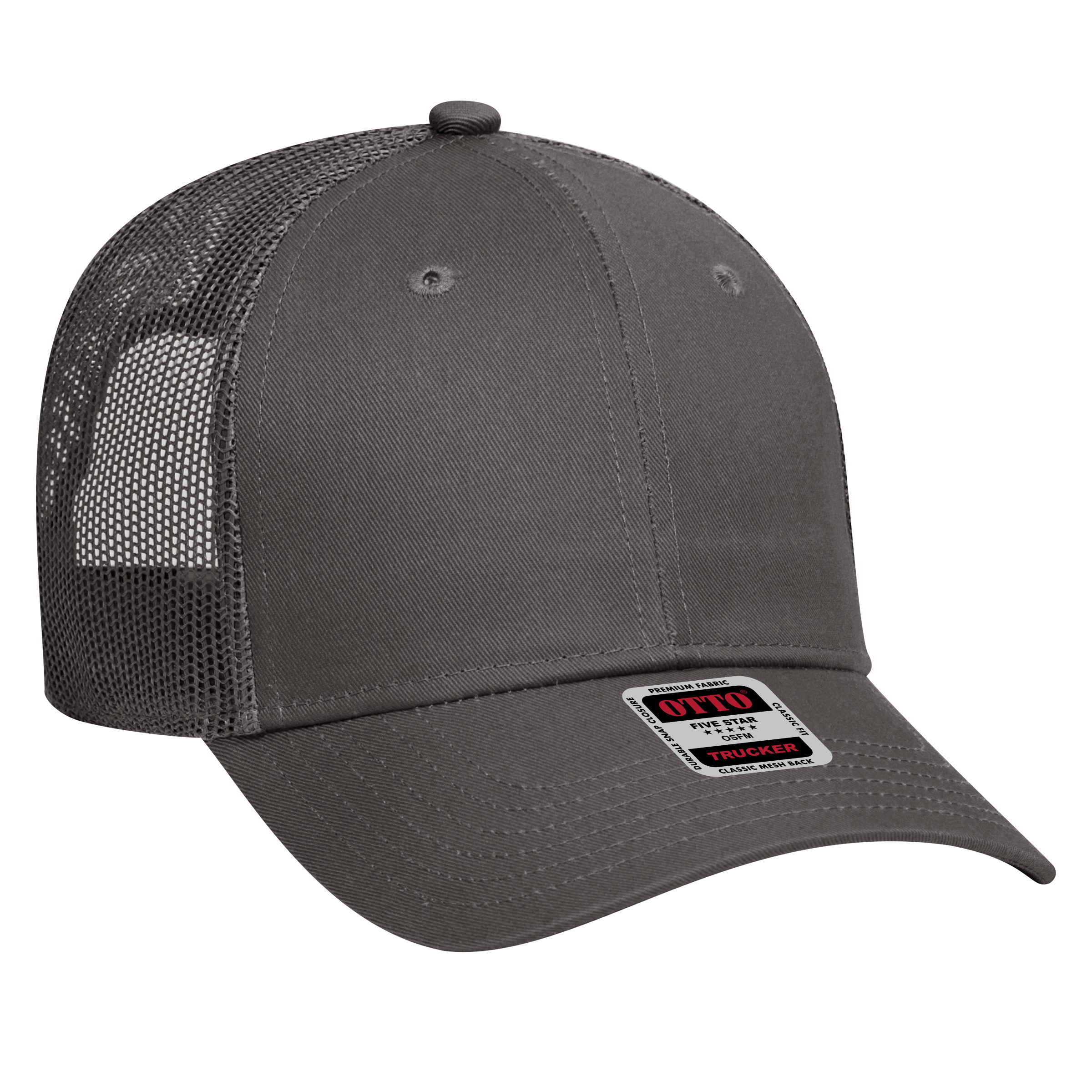 OTTO CAP® 6 Panel Low Profile Mesh Back Trucker Hat 72