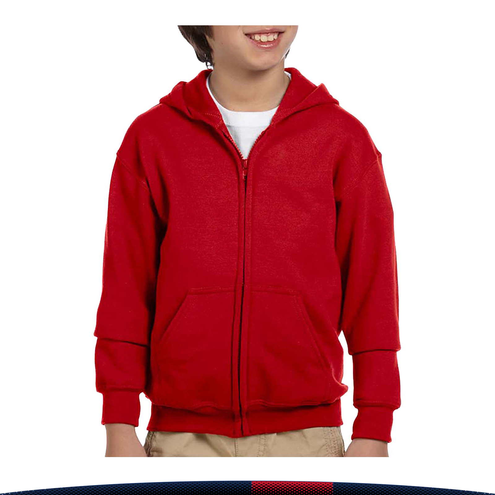 Gildan® Youth Full Zip Sweatshirts 11