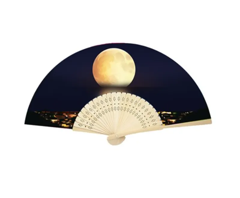 Custom Bamboo Folding Hand Fan 3