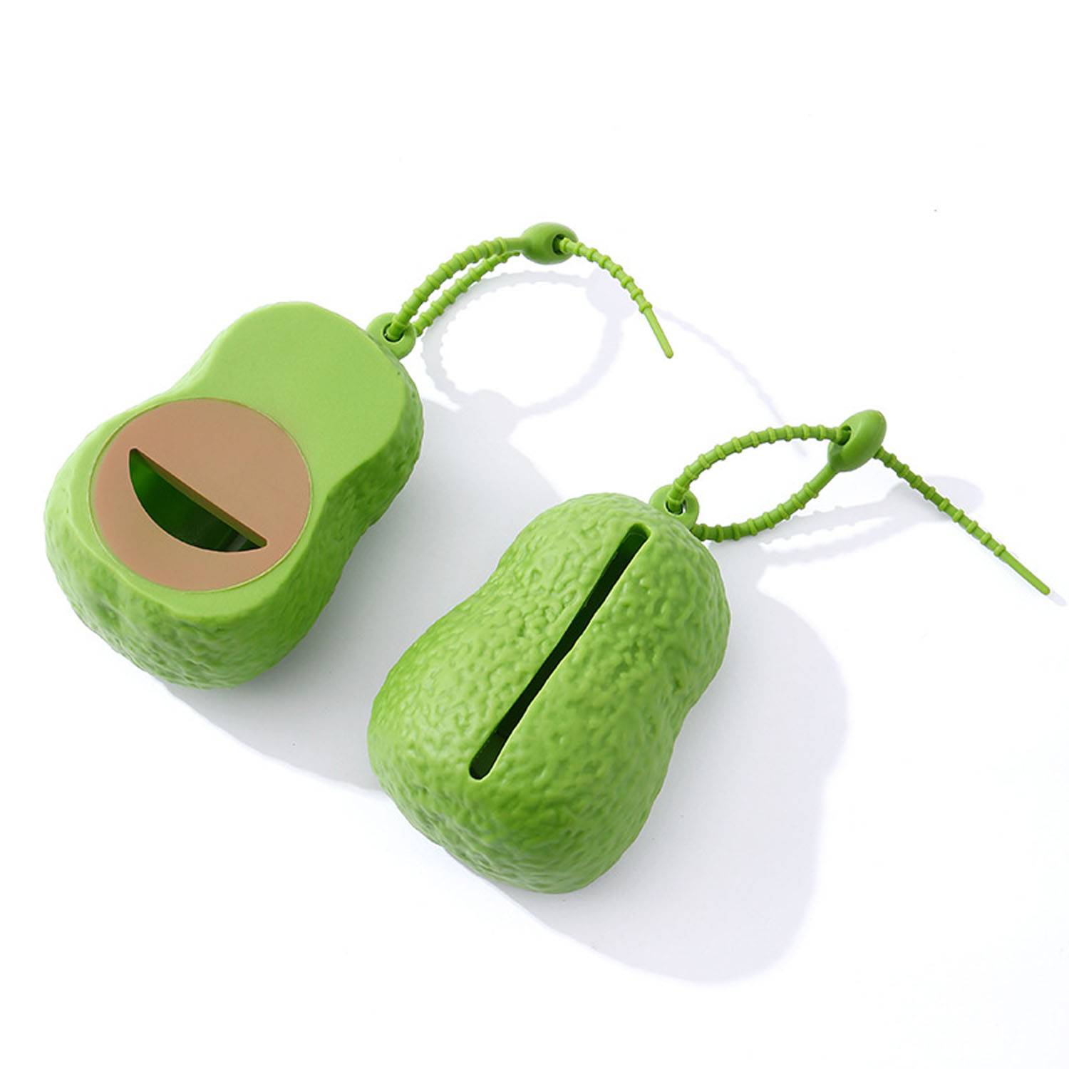Avocado Shaped Portable Pet Waste Bag Dispenser 5