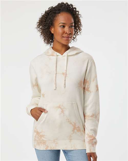 Unisex Midweight Tie-Dyed Hooded Sweatshirt - PRM4500TD 74