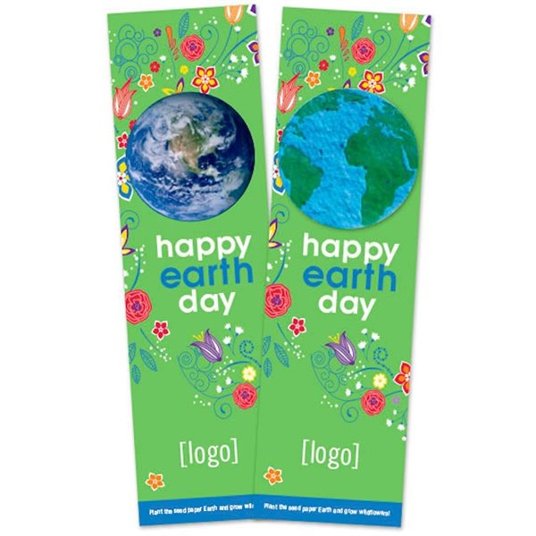 Seed Paper Shape Bookmark 16