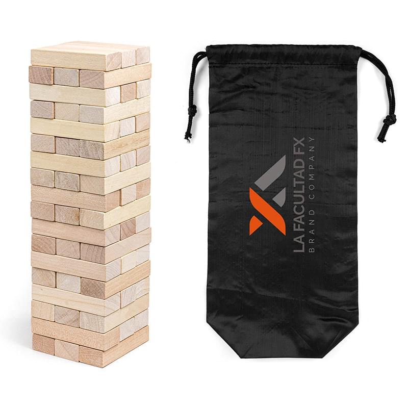 Stacking Puzzle Set with Polyester Pouch 3