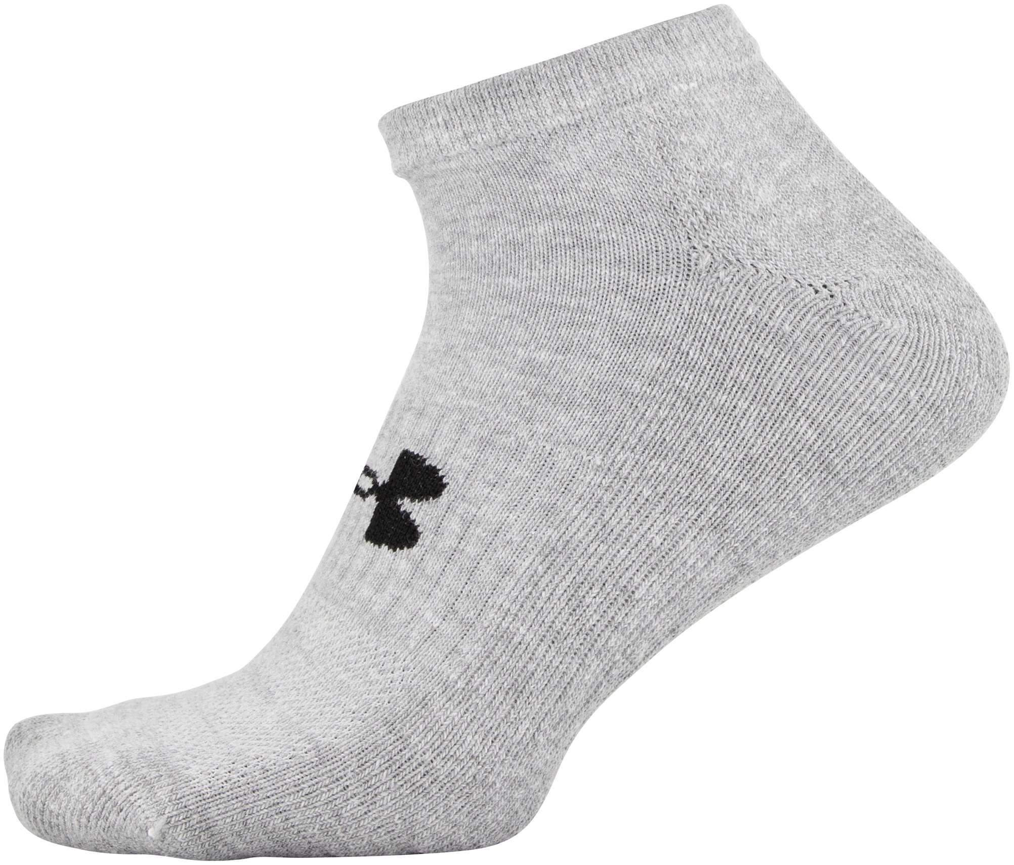 UA Training Cotton No Show Unisex 6-Pack Socks 5