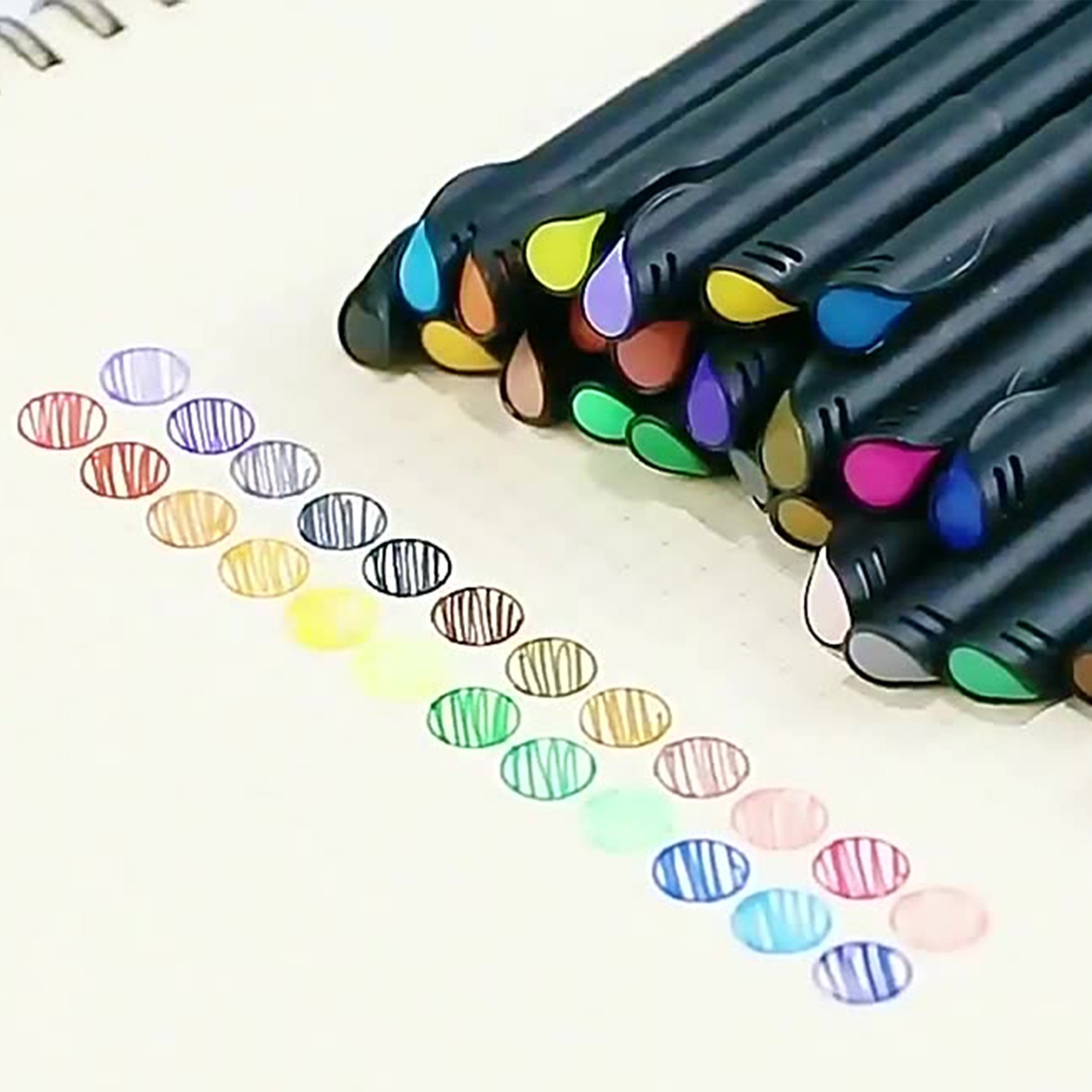 Journal Planner Colored Pens 3