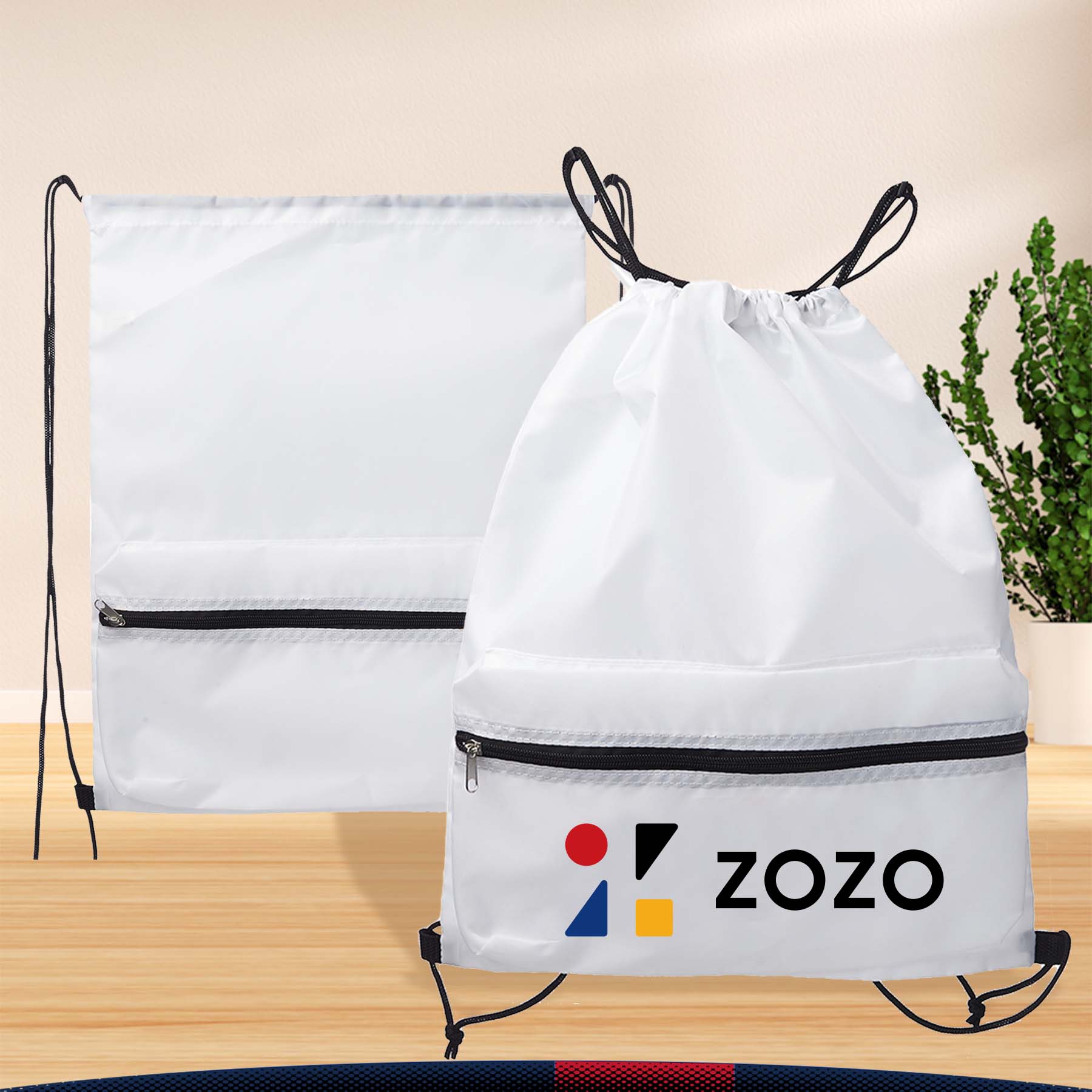 Rabia Drawstring Backpacks 9