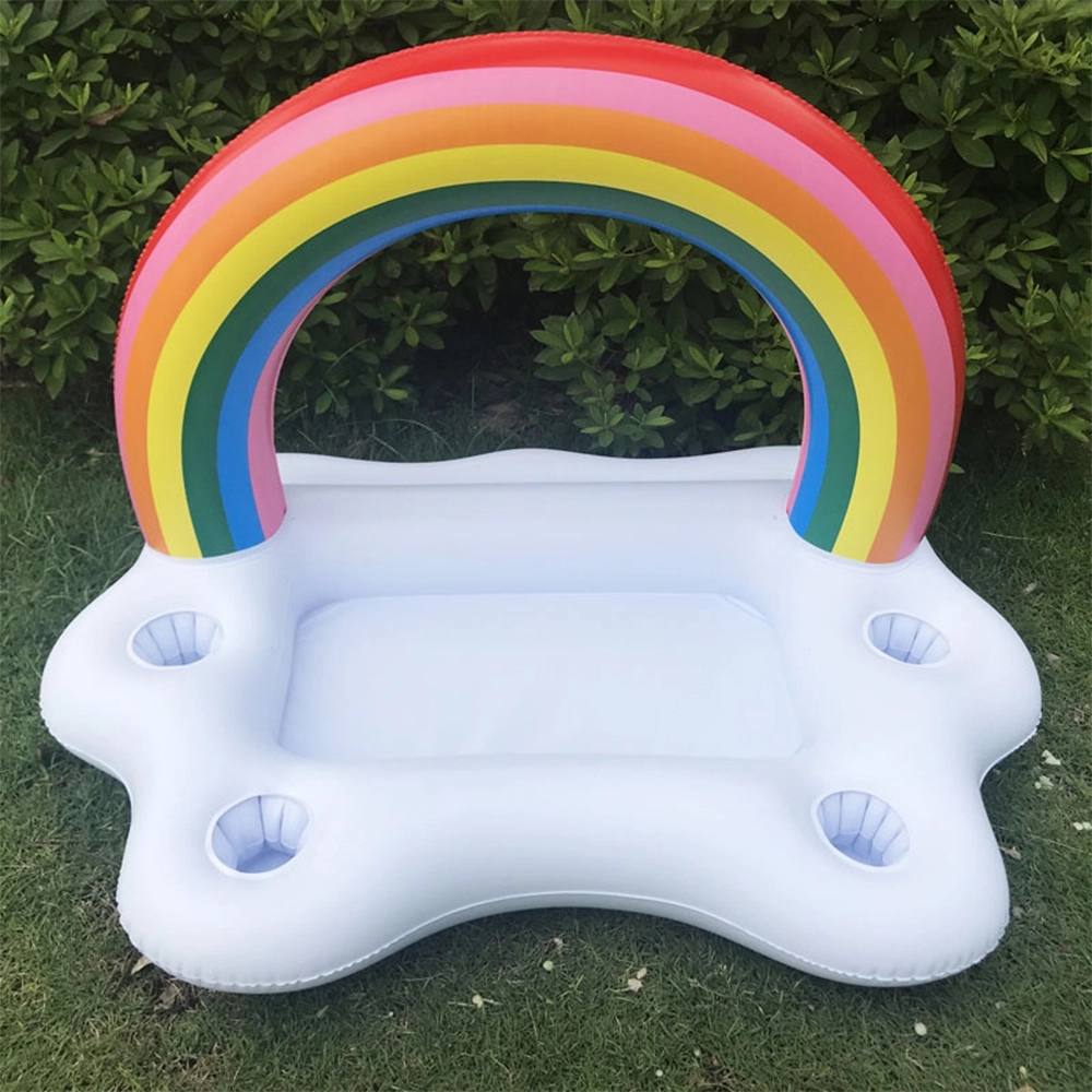 Rainbow Floating Drink Holder Serving Bar 4