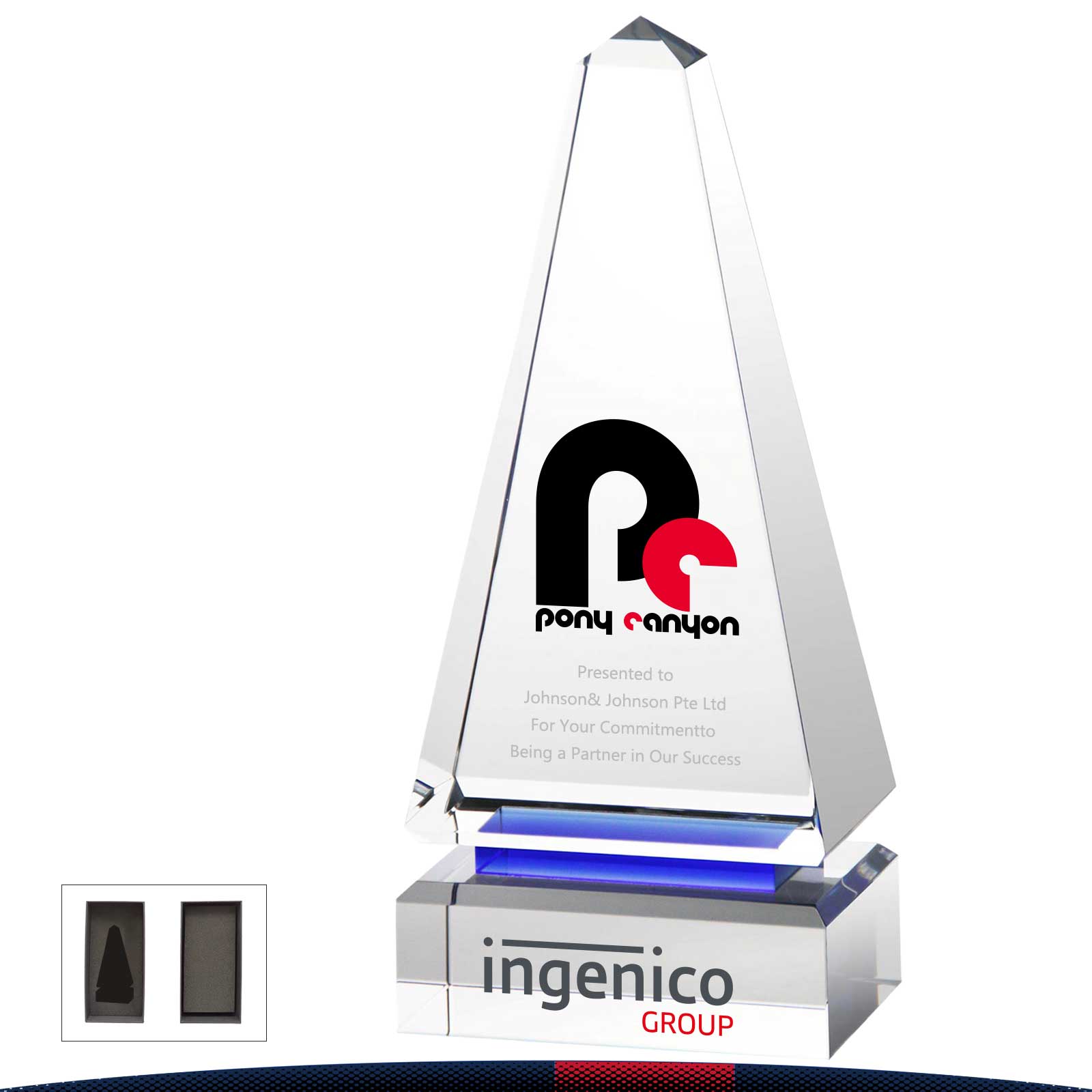 Hansa Crystal Obelisk Award 2