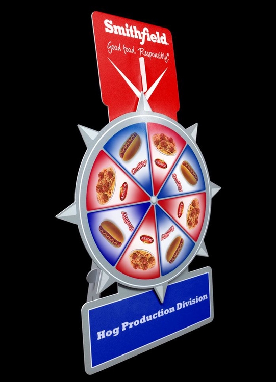 Table Top Spinning Wheel Game 15-8 (15" high, 8" diameter wheel)