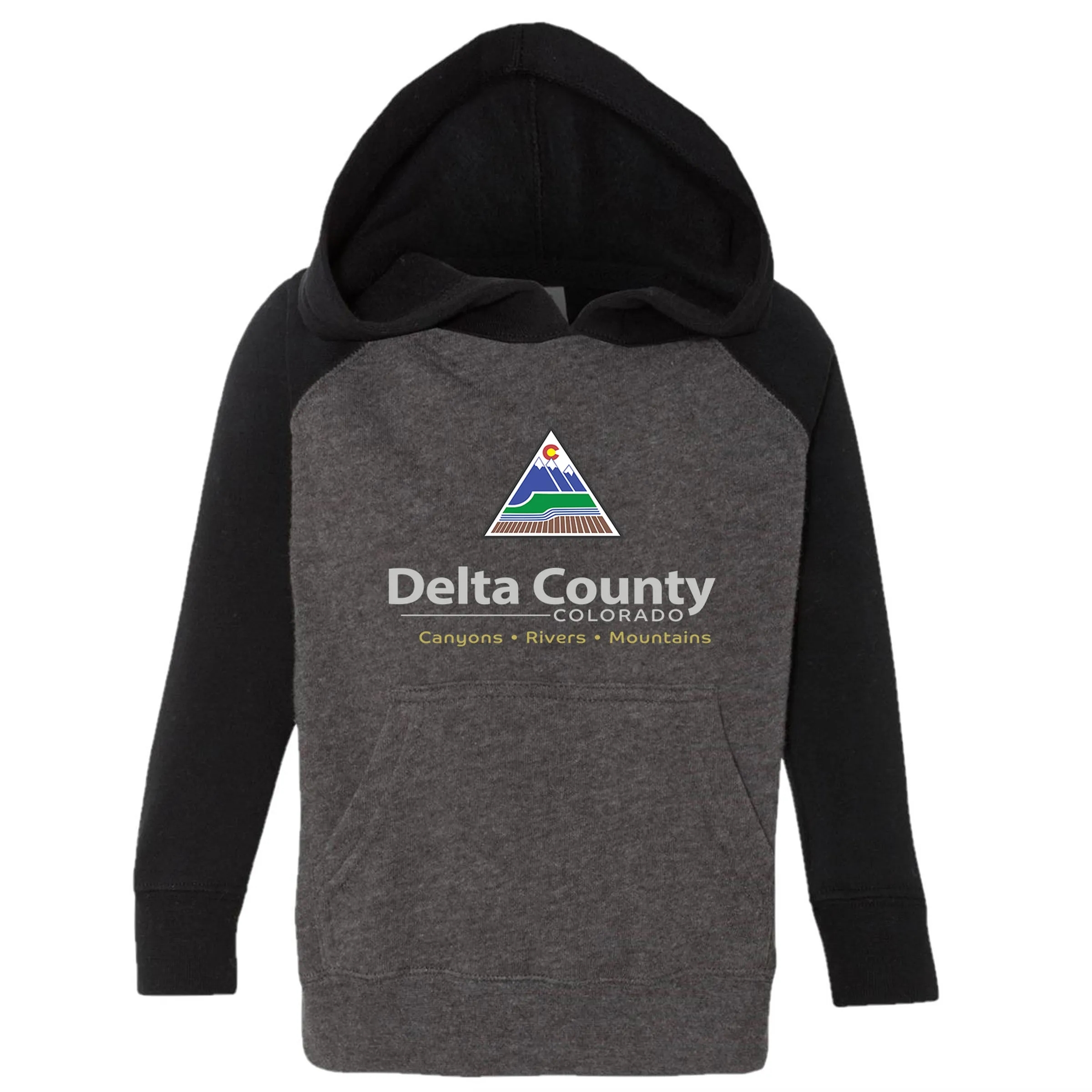 Toddler Lightweight Special Blend Raglan Hooded Pullover 5