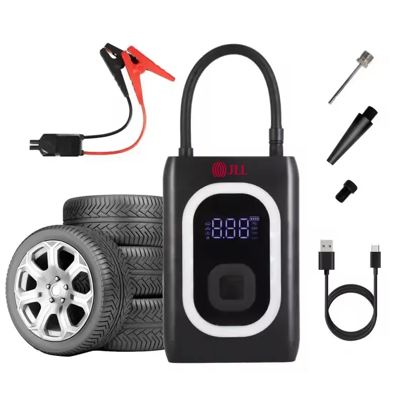 Emergency Car Jump Starter with Air Compressor 3