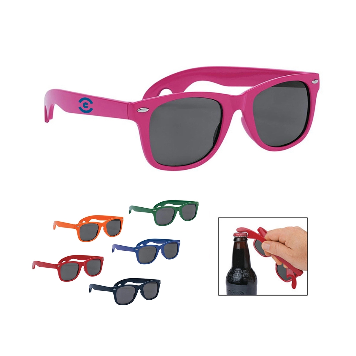 Customize Sunglasses with Bottle Opener 1