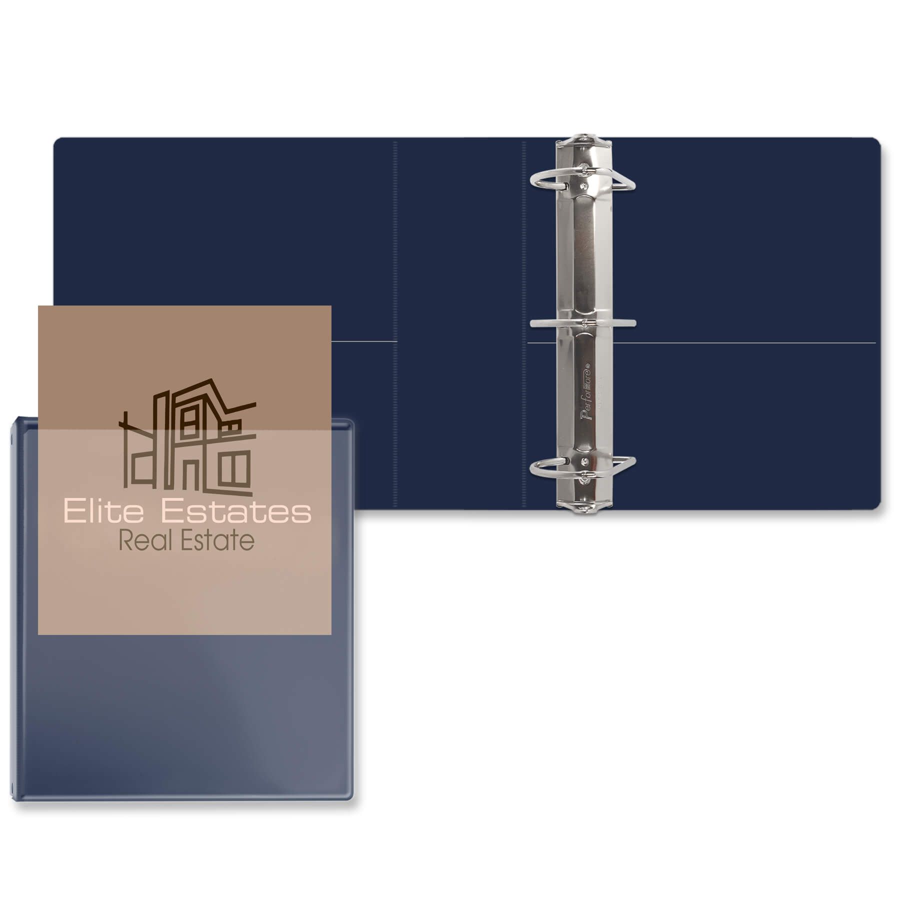 3" Overlay Angle D Ring Binder 1