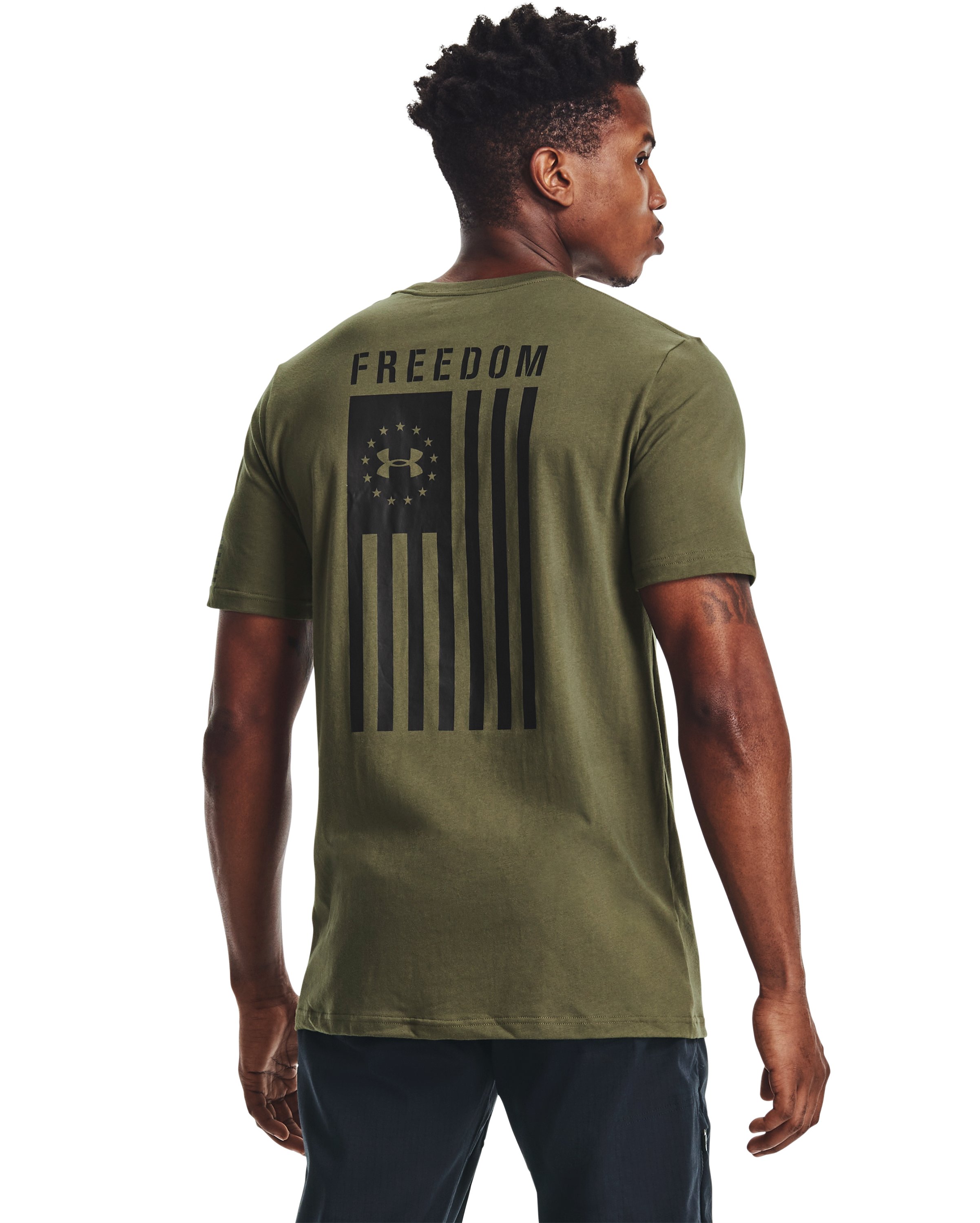 Men's UA Freedom Flag T-Shirt 12