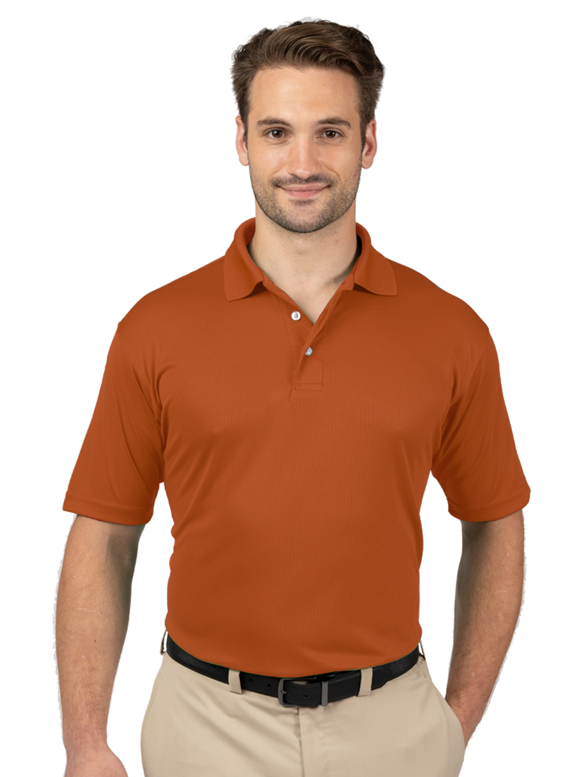 Blue Generation - Men's Pocketless Wicking Short Sleeve Polo 2