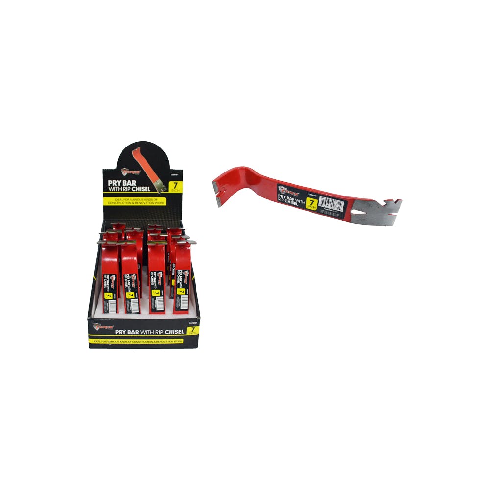 Mini Pry Bars with Rip Chisel 7" 2