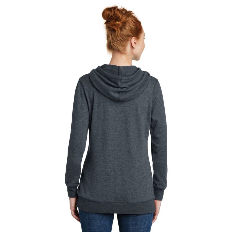 District Women's Lightweight Fleece Hoodie. 3