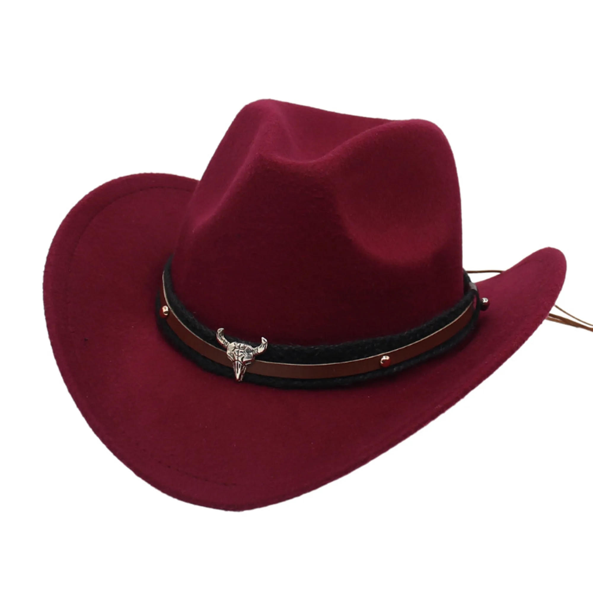 Suede Western Cowboy Hat 4