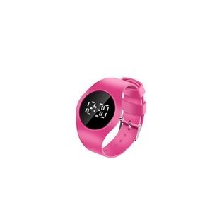 Round Sports Watch With White Digital Dial And Detachable Band 16