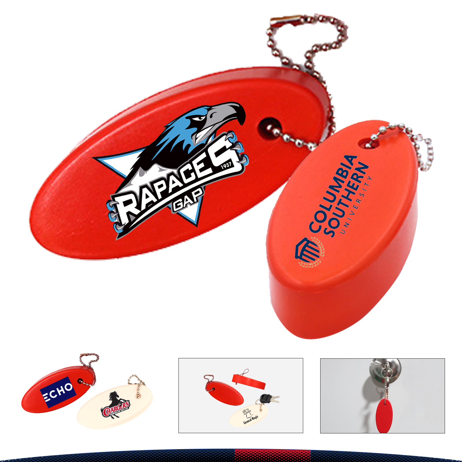 Popy PU Floating Key Tag 3