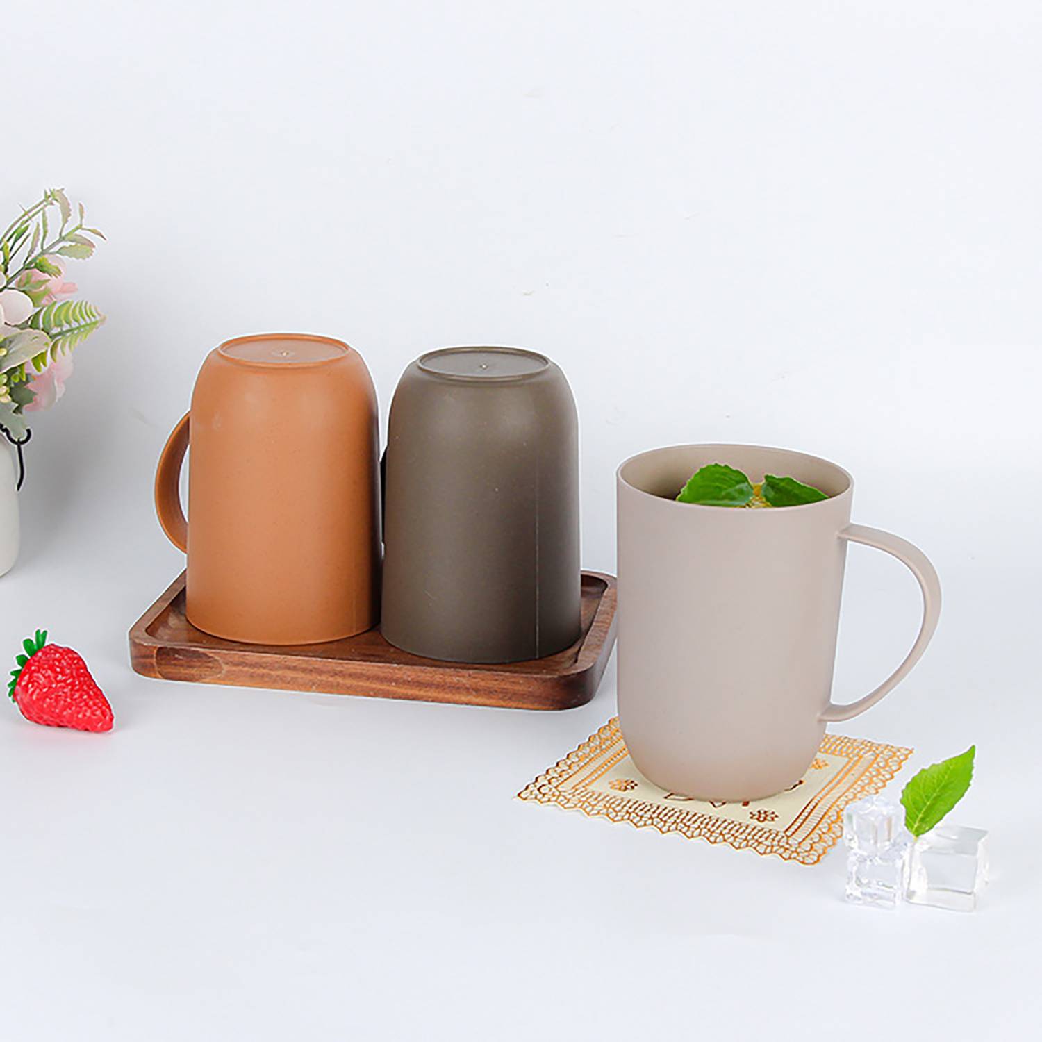 15Oz Wheat Straw Mug 5
