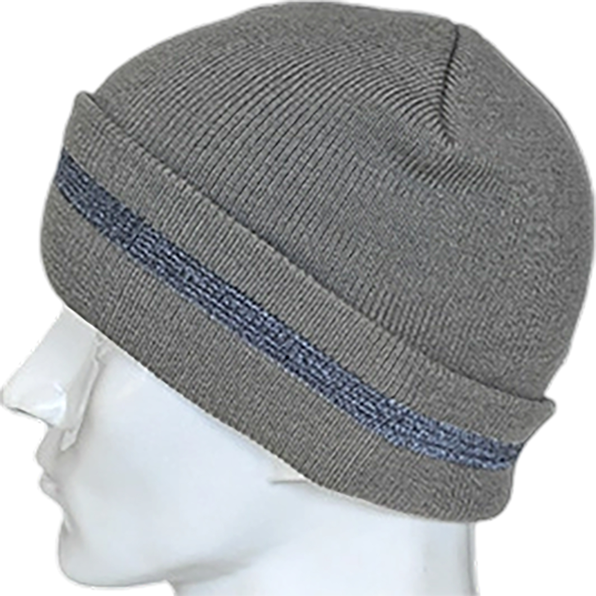 Reflective Knit Beanie With Woven Label 7" x 11" 10