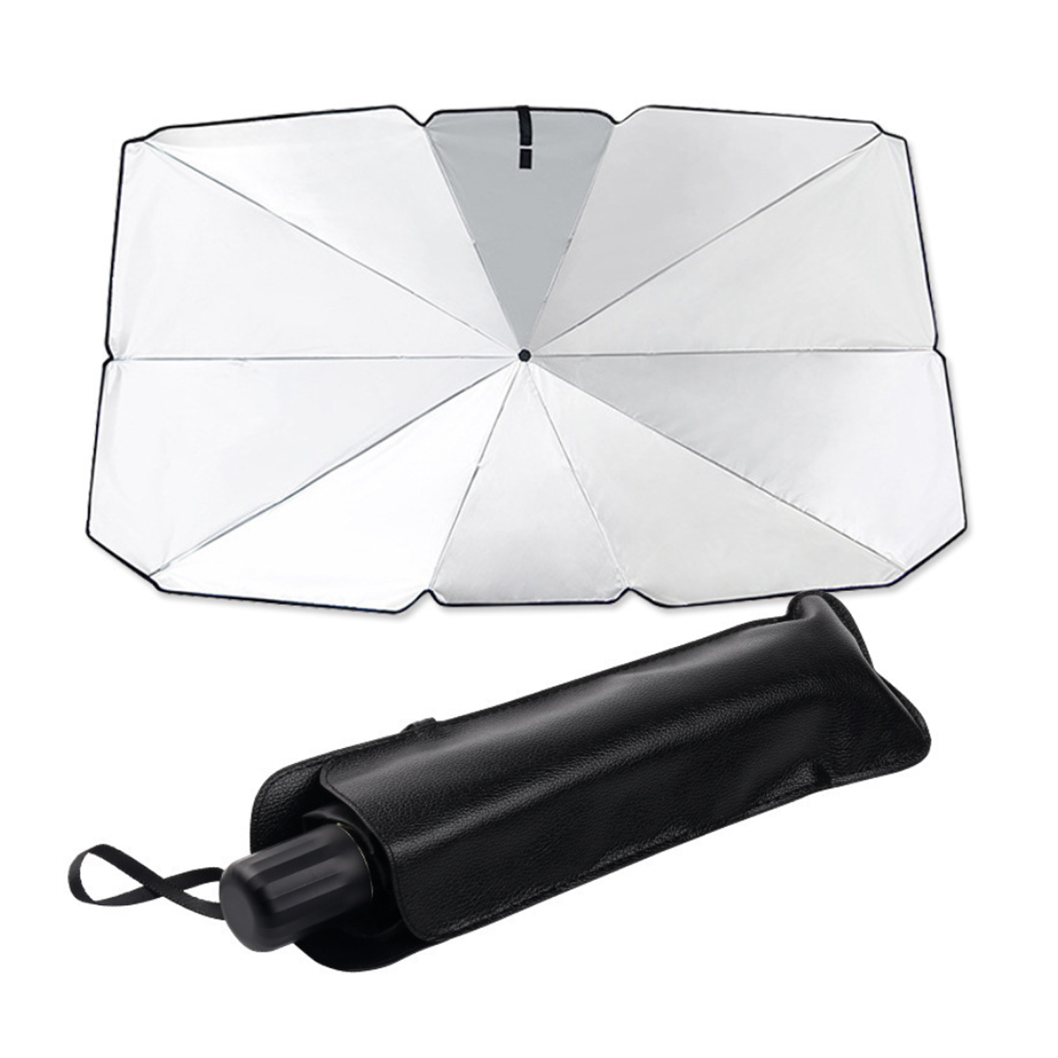 Car Front Window Foldable Umbrella Reflective Sunshade 2