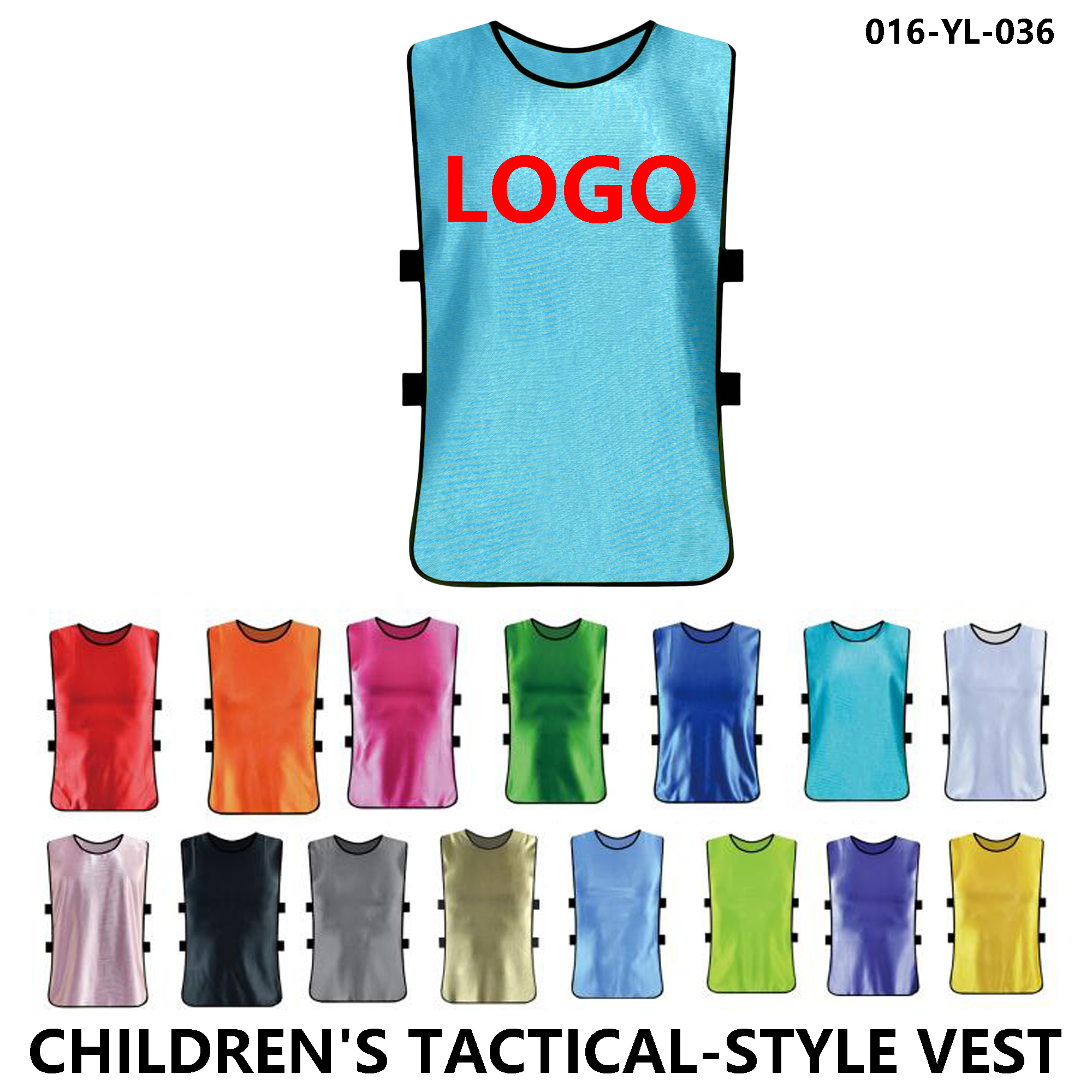 Children's Sparring Training Vest ?C Logo Custom 2