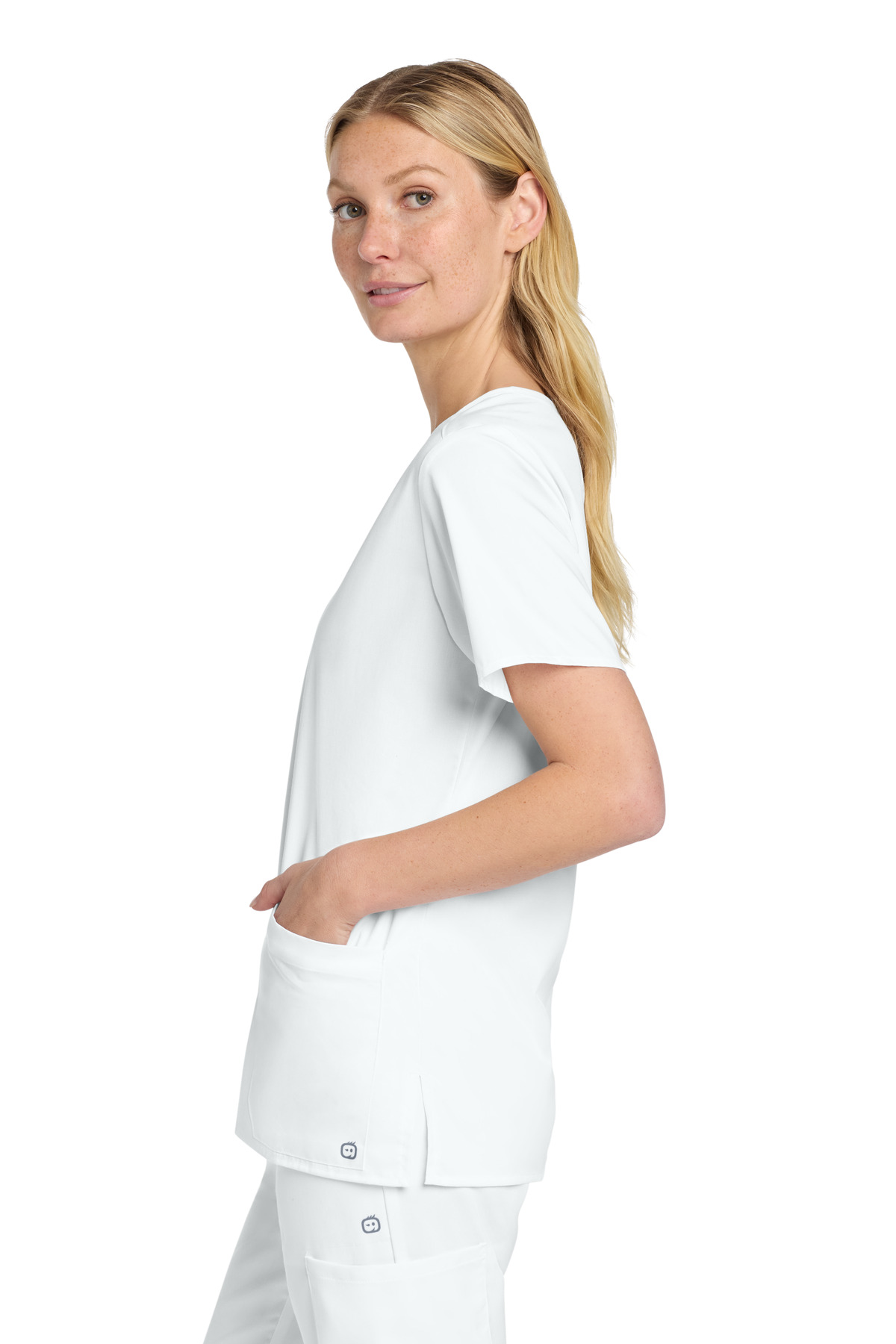 Wink Women's WorkFlex V-Neck Top WW4560 4