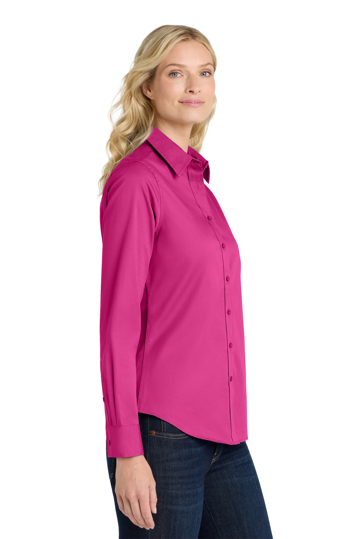 Port Authority Women's Long Sleeve Easy Care Shirt. L608 178