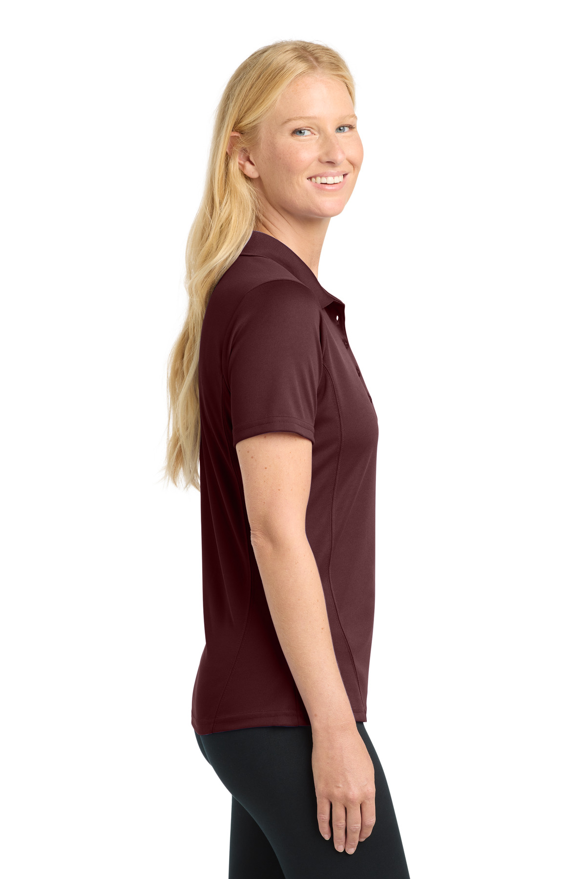 Sport-Tek Women's Dry Zone Raglan Accent Polo. L475 9