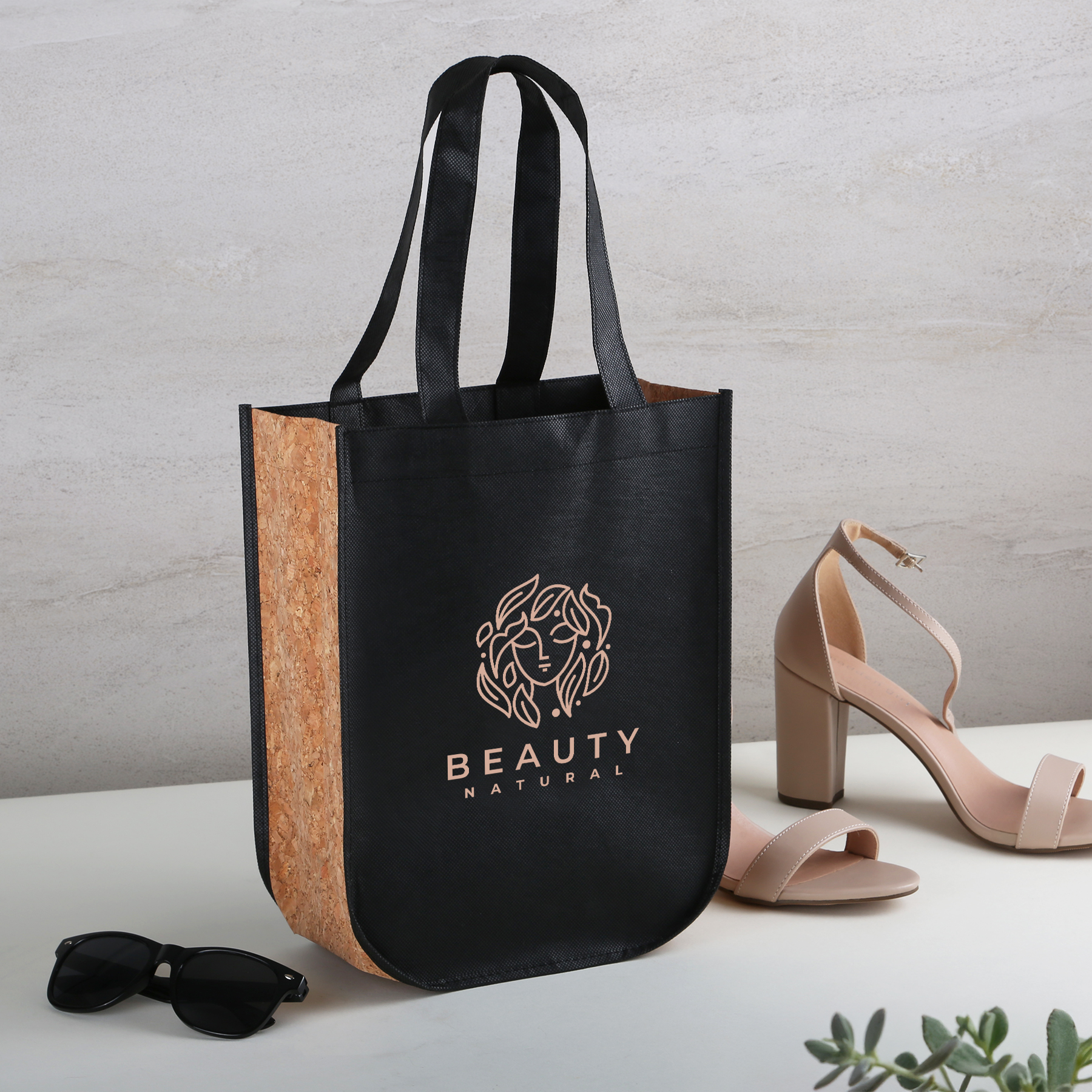Cork'd + Recycled Plastic Fashion Tote 1