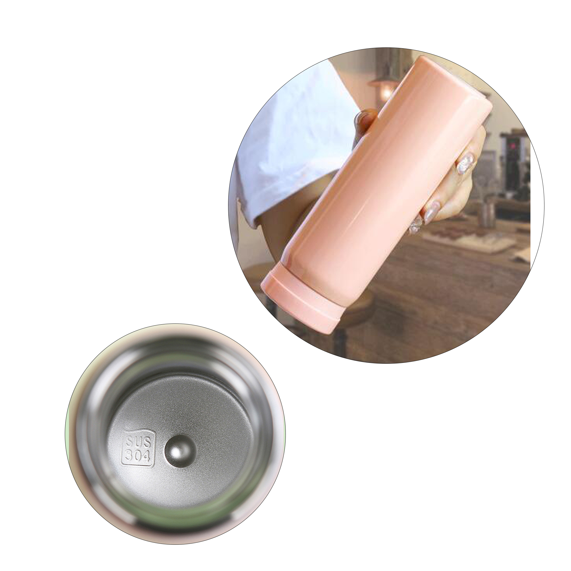 Portable Mini Pocket Stainless Steel Bottle, custom water bottle with logo imprint 2