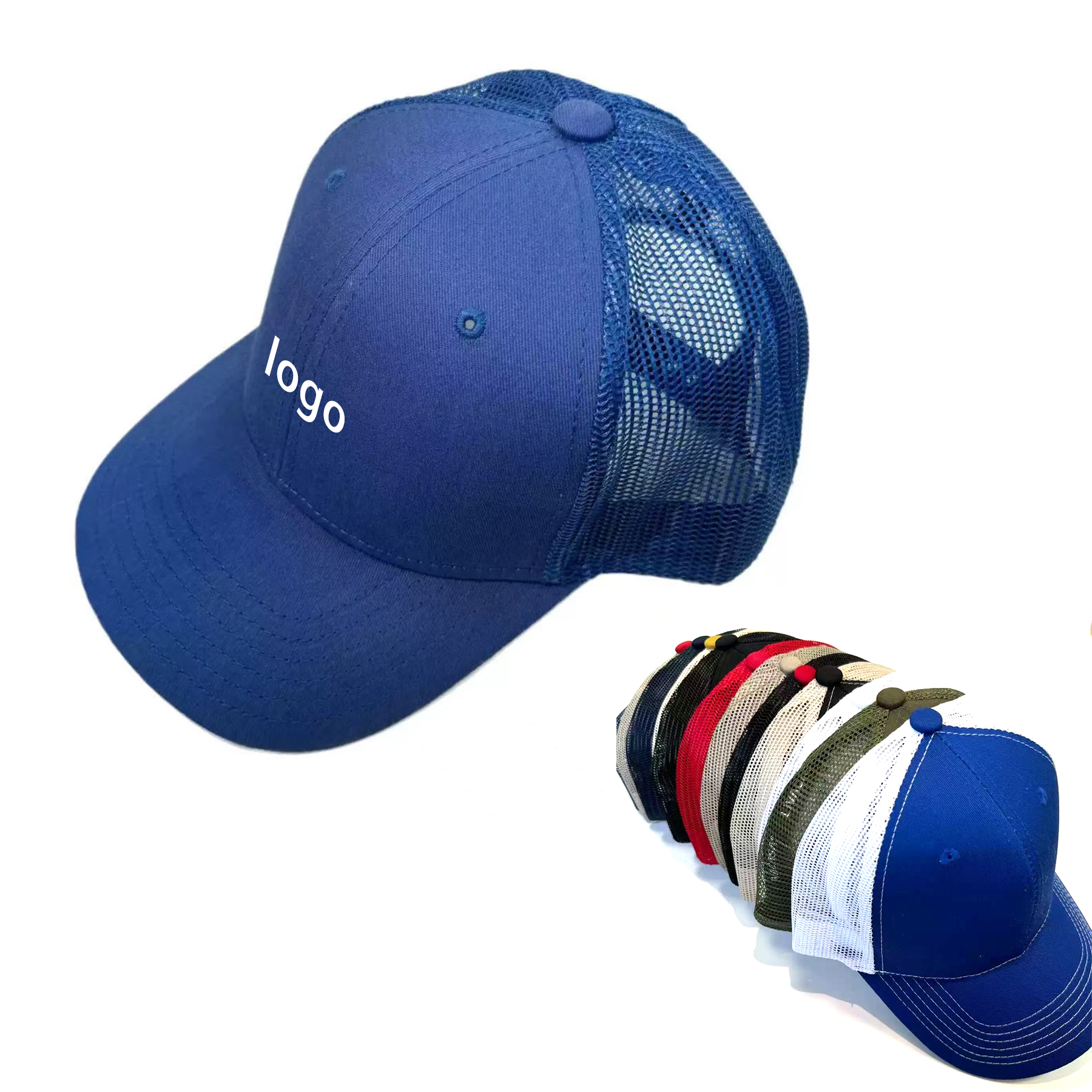 Domed Baseball Net Cap 2