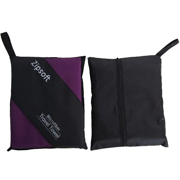 Microfibre Quick Dry Beach Towel With Mesh Bag 2