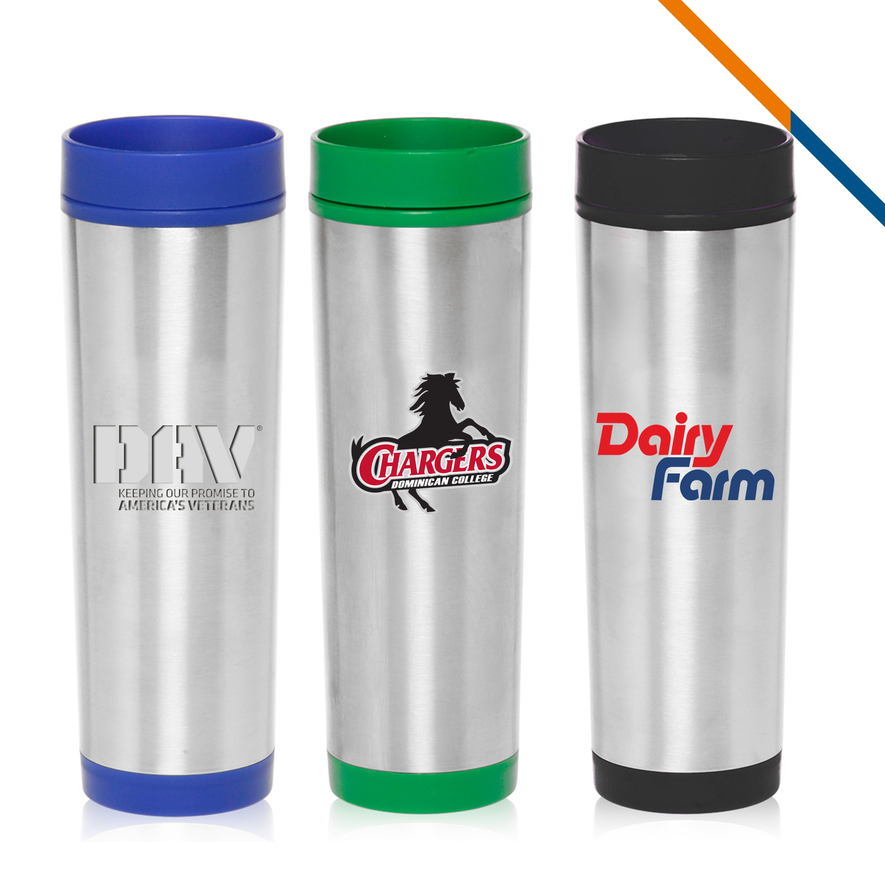 Oligo Stainless Steel Travel Mug - 16 OZ. 2