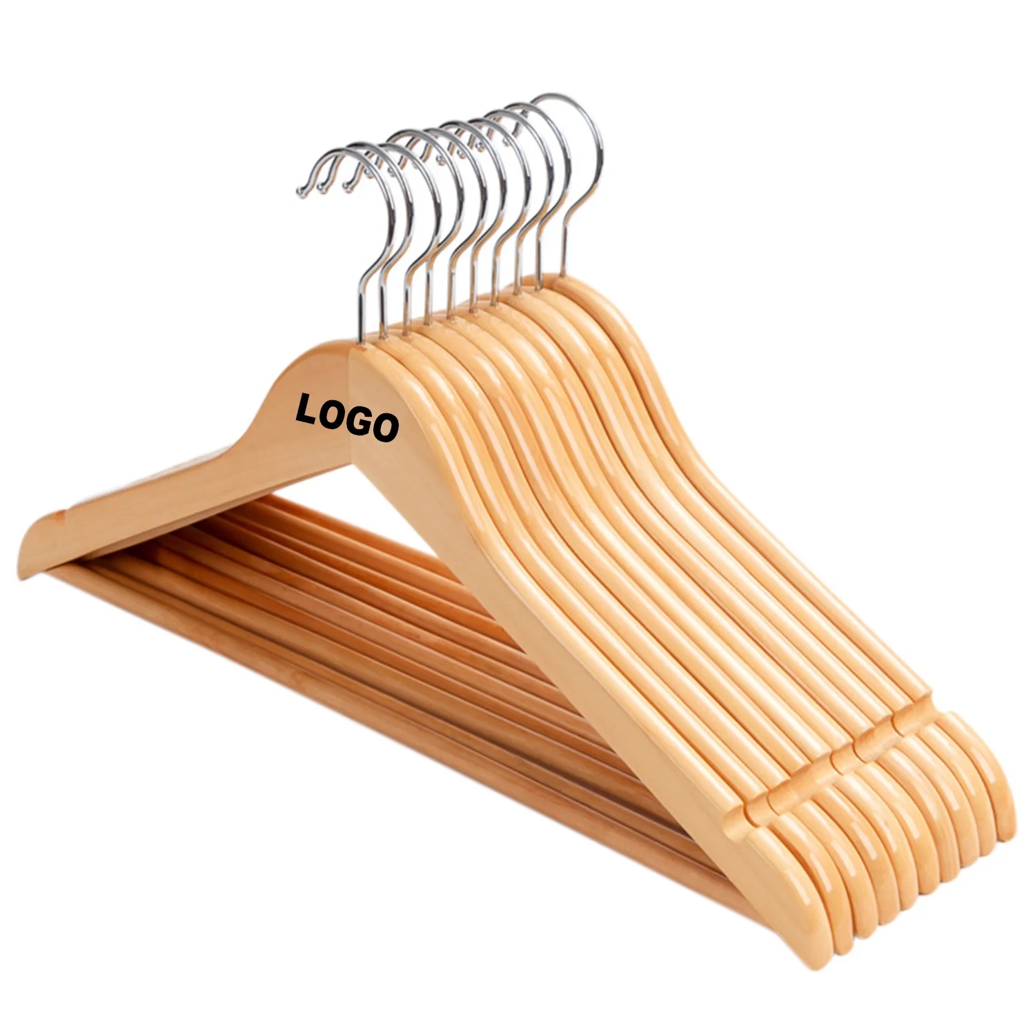 Solid Wood Hangers 1