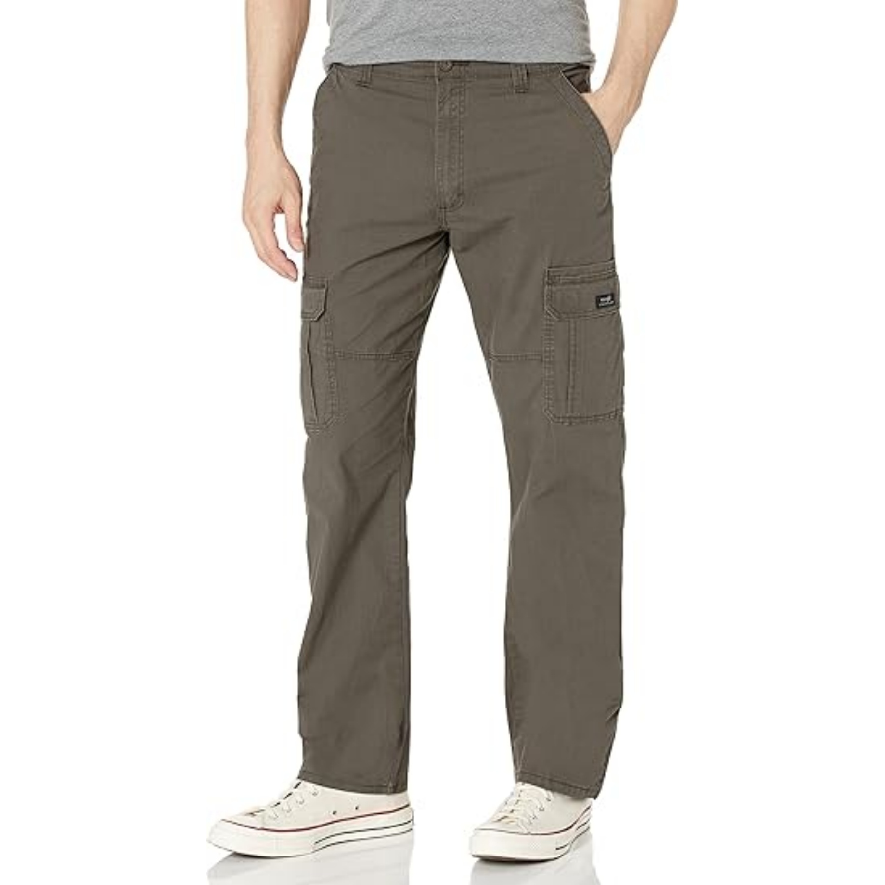 Relaxed Fit Stretch Cargo Pants, custom shorts with logo imprint 10