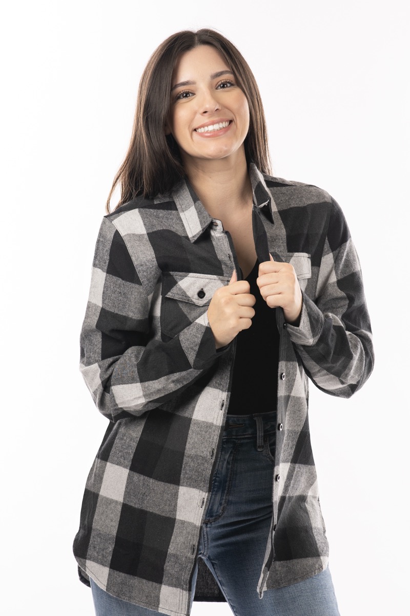 Ladies' Legendary Plaid Flannel Shirt 1