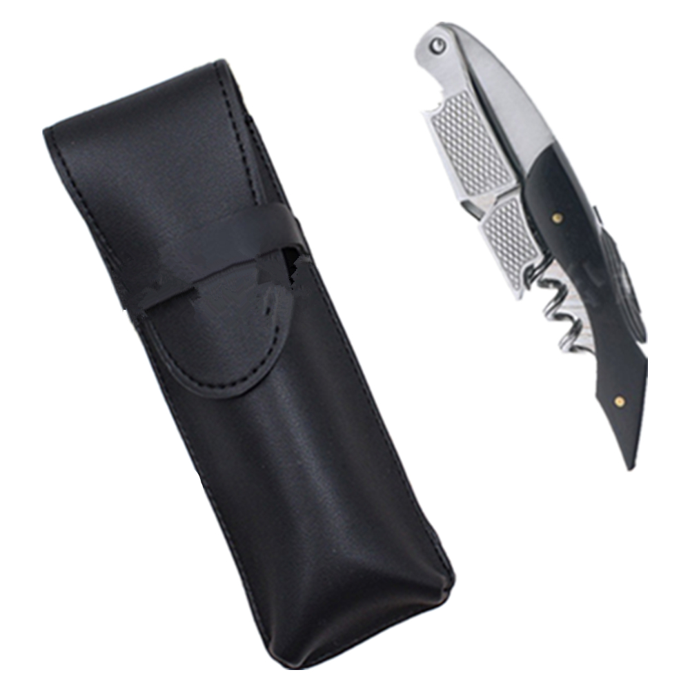 Leather Wine Opener Holder 4