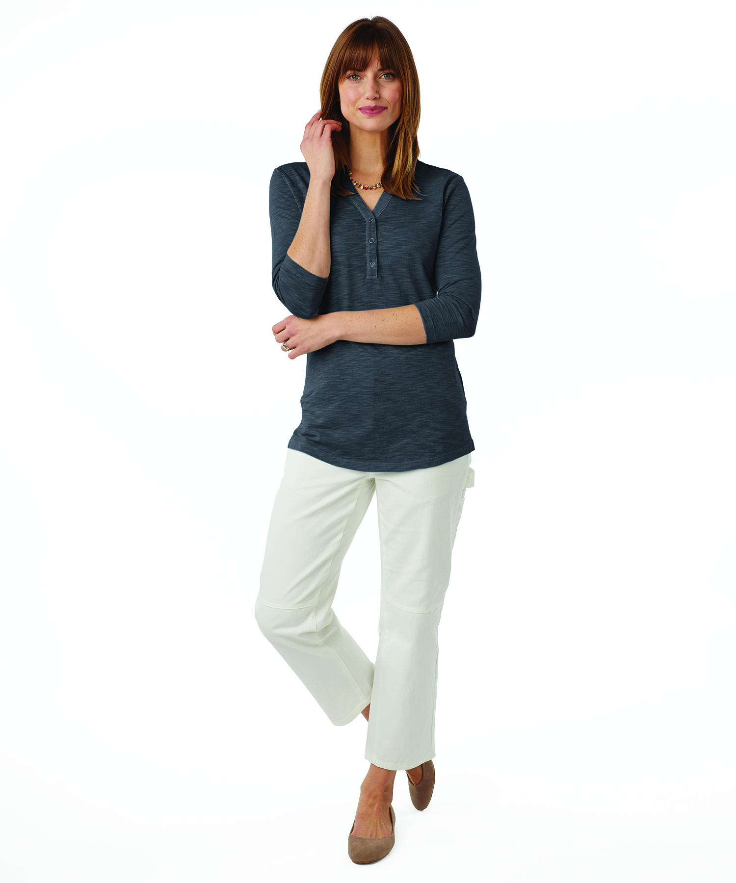 Women's Freetown Henley 14