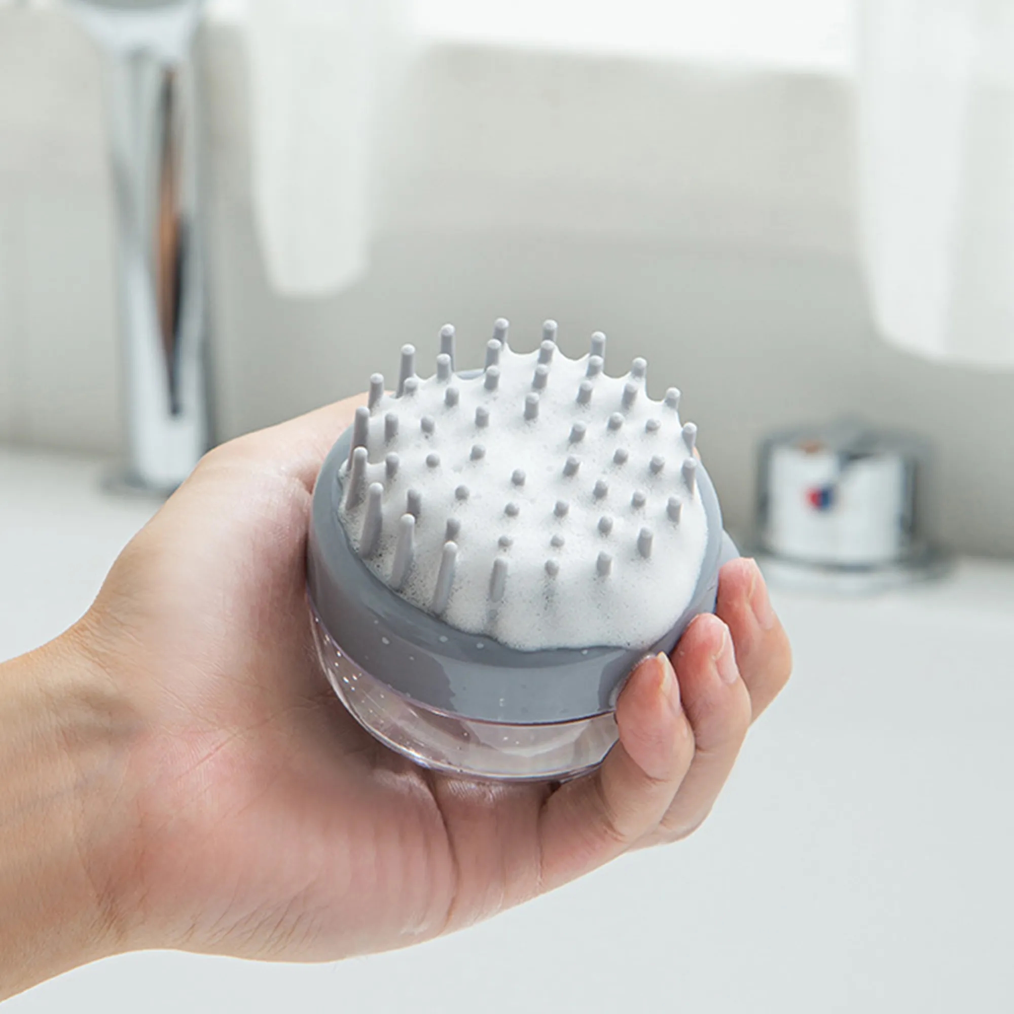 Shampoo Comb For Bath Or Pet Bathing Brush Mas Free Shipping 4