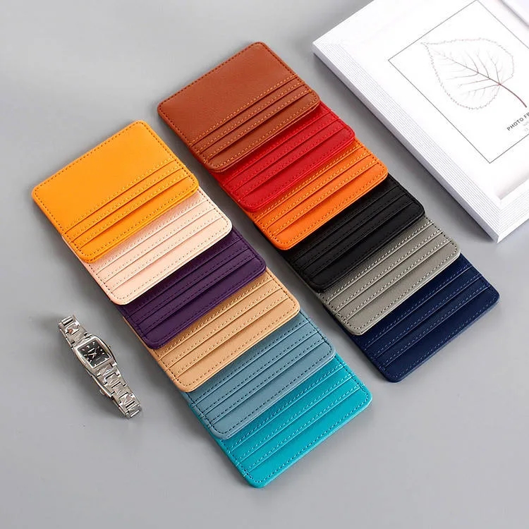 Slim PU Leather Card Holder 5