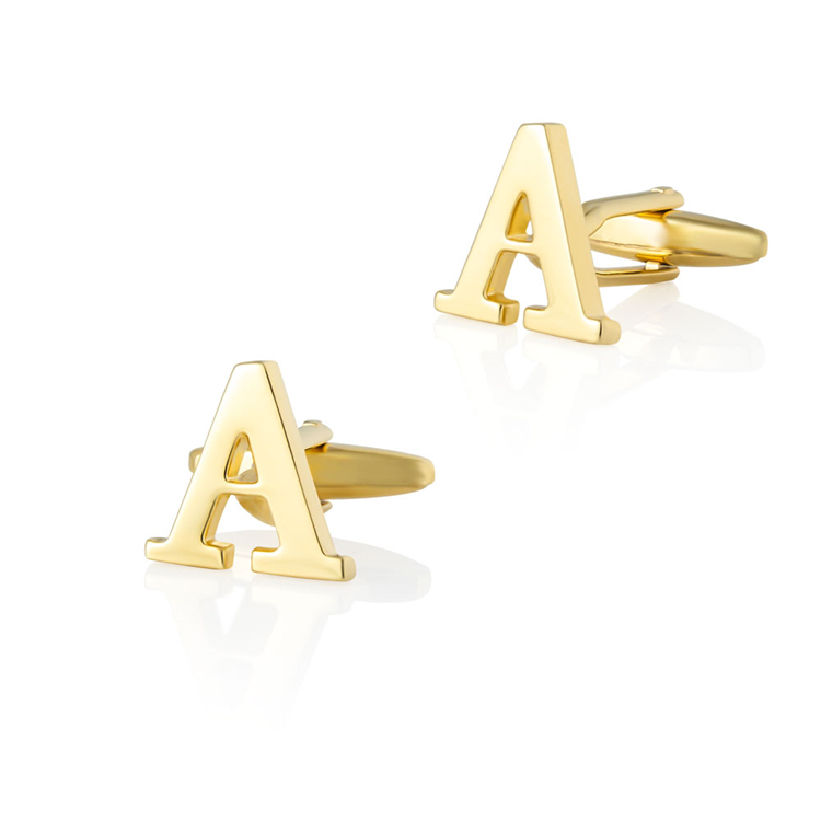 Alphabet Letters Cuff Links 5